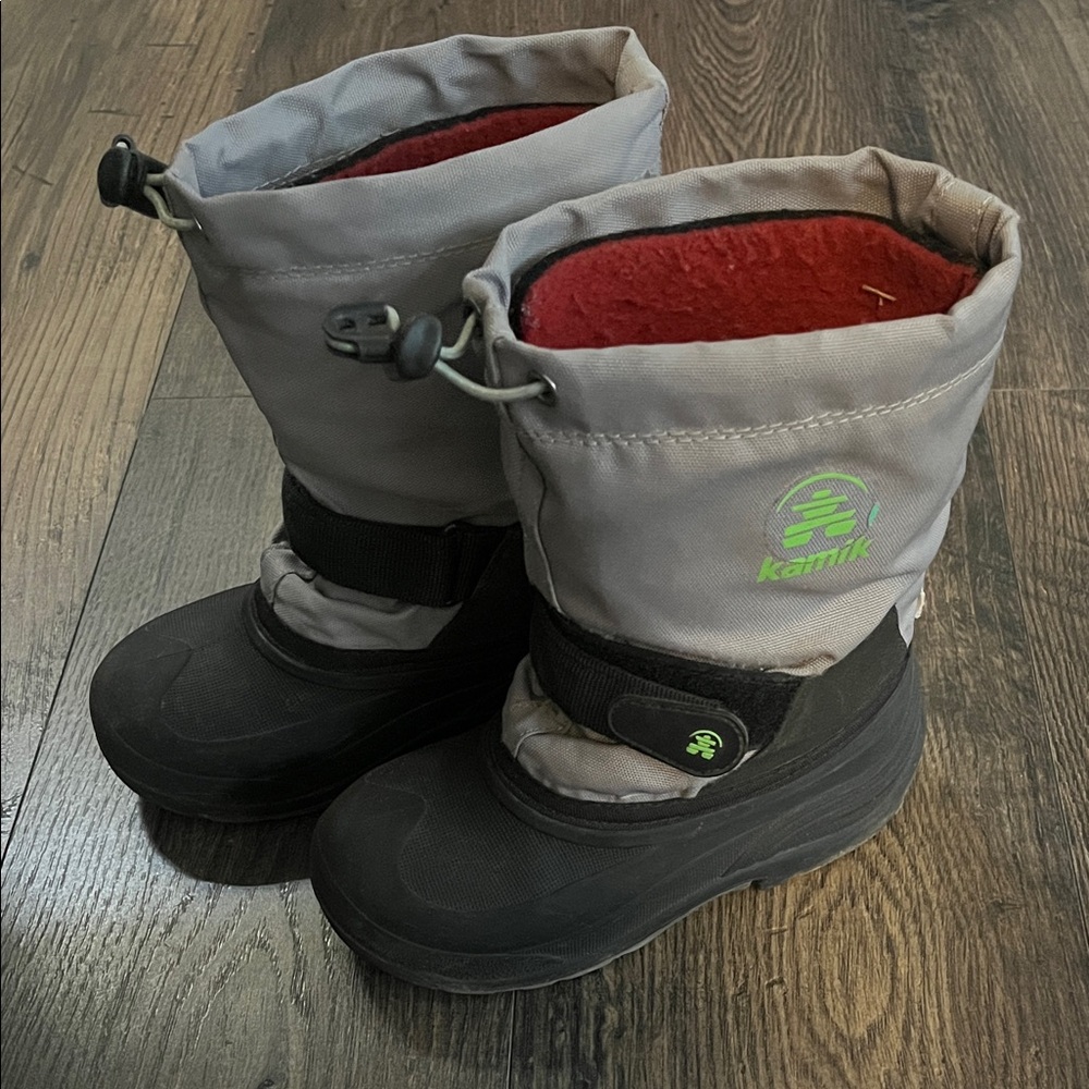 Kamik Kids Gray Winter Boots